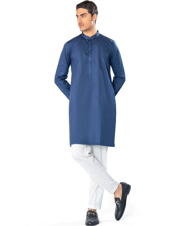 navy shalimar kurta