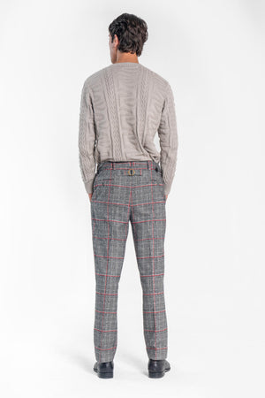 Plaid Vintage Trouser