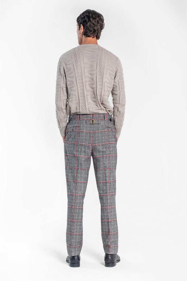 Plaid Vintage Trouser