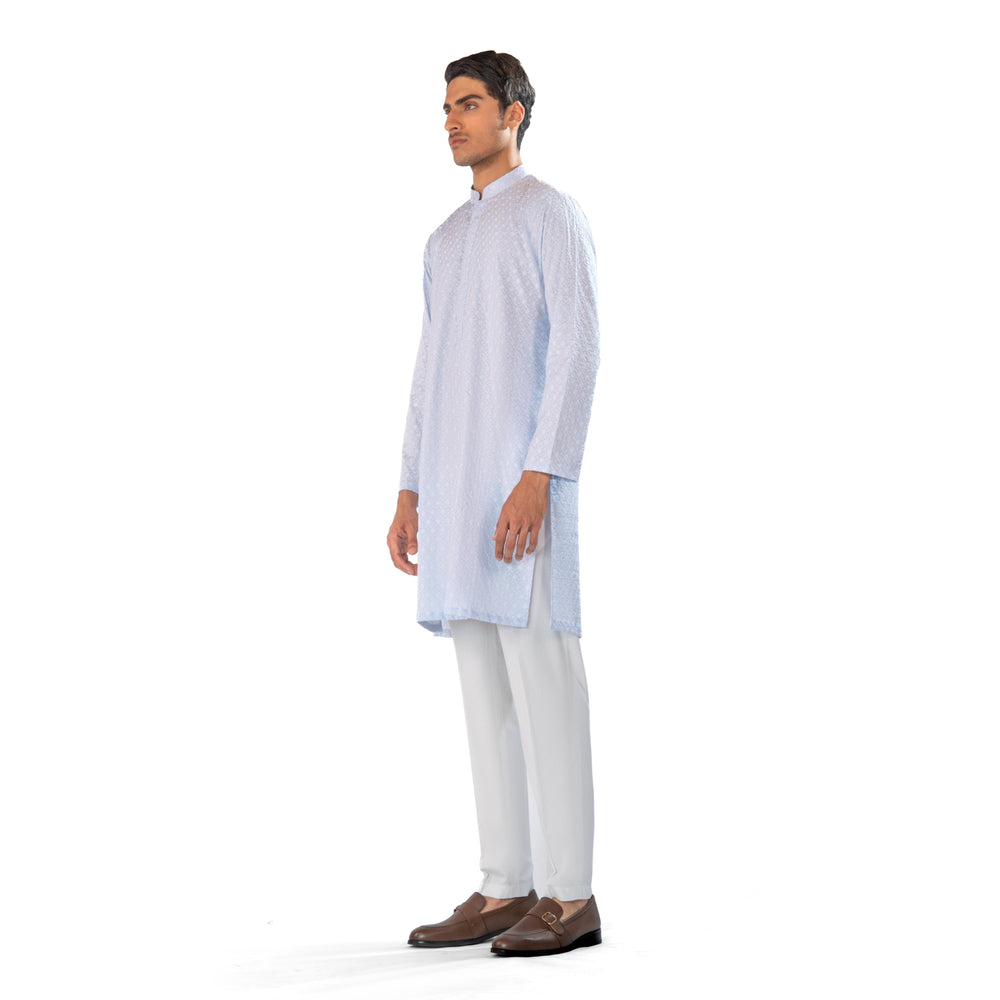 sky blue shalimar kurta