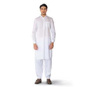 white kameez shalwar