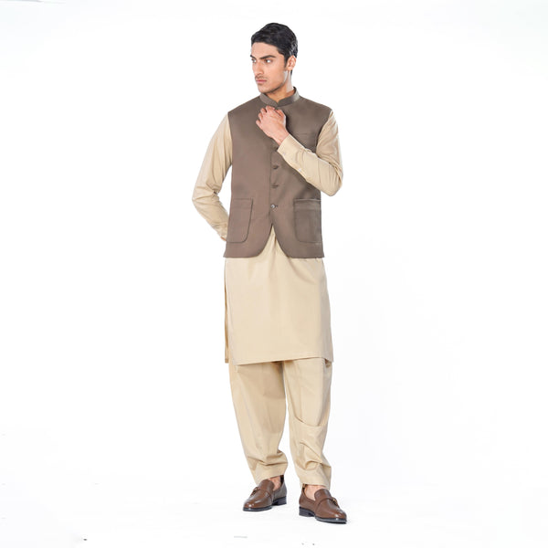 brown waistcoat