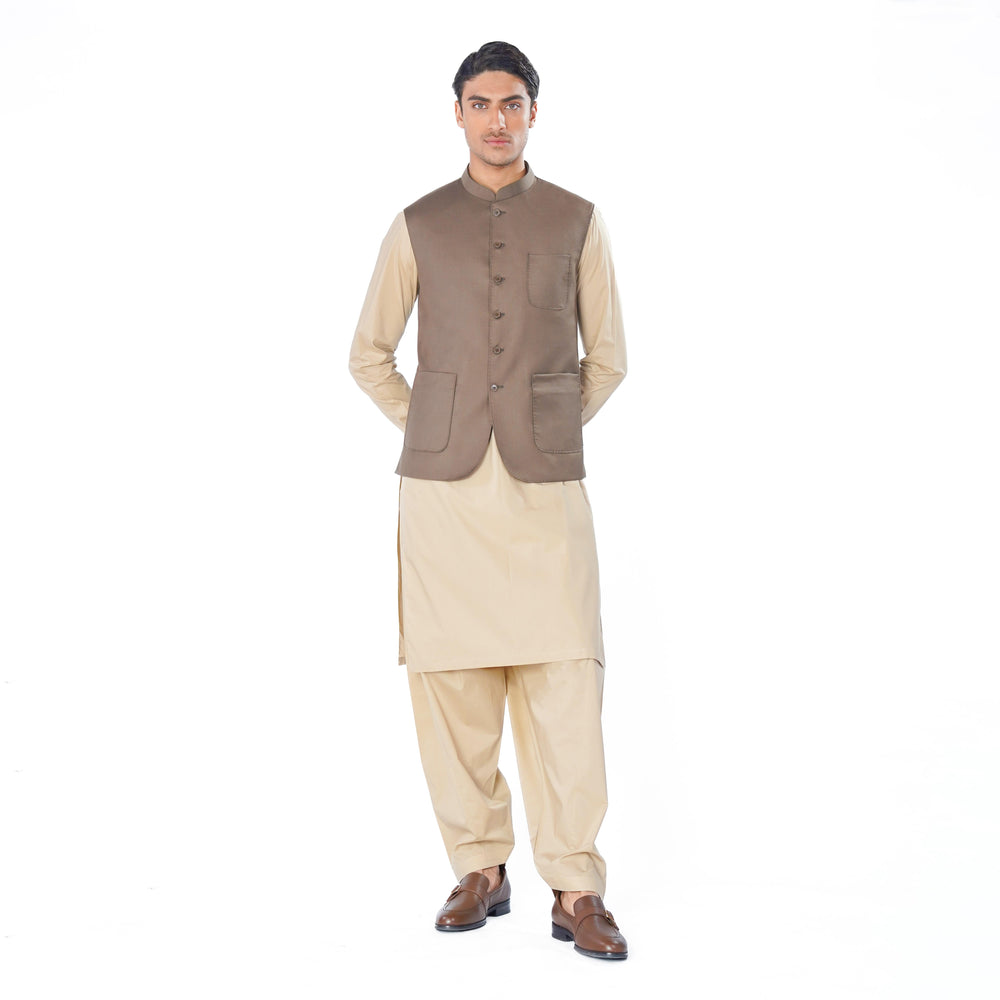brown waistcoat