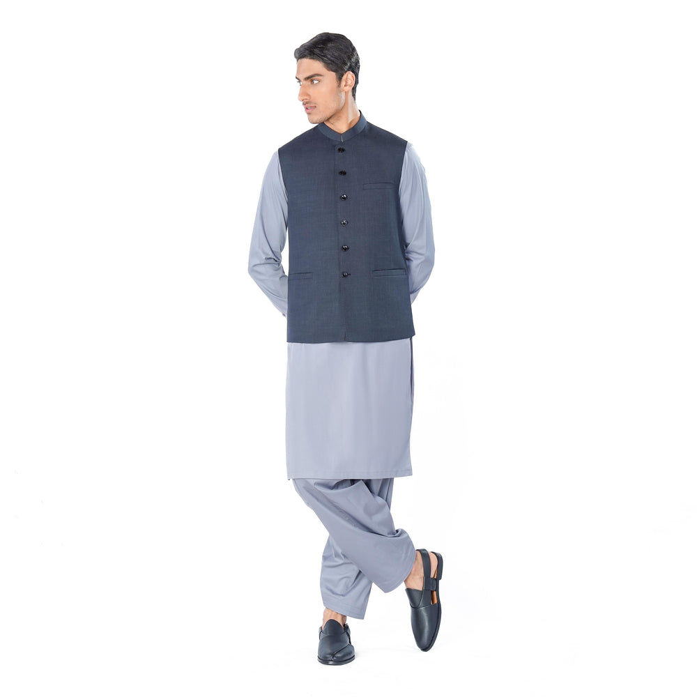 charcoal waistcoat