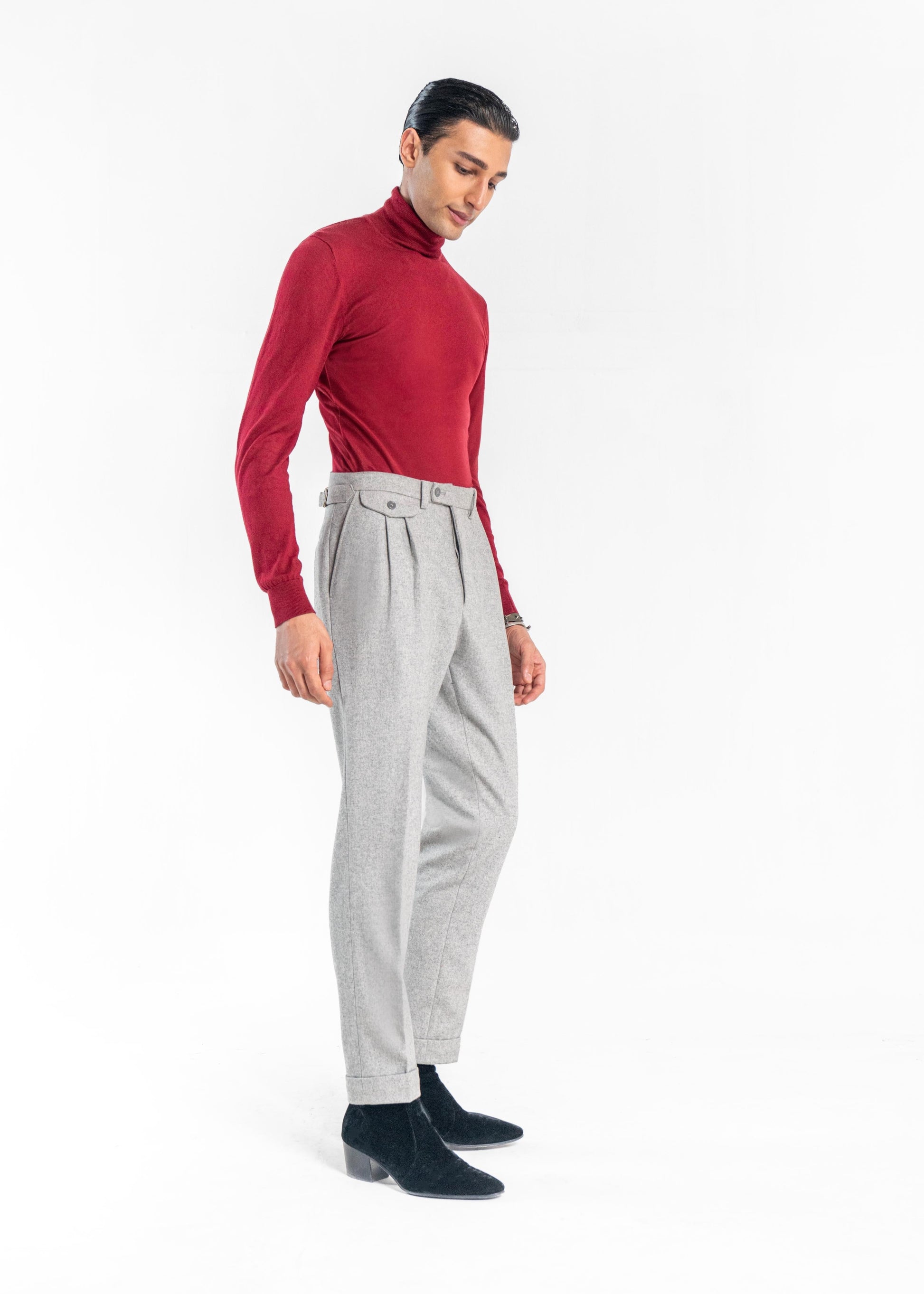 Grey Flannel Pants