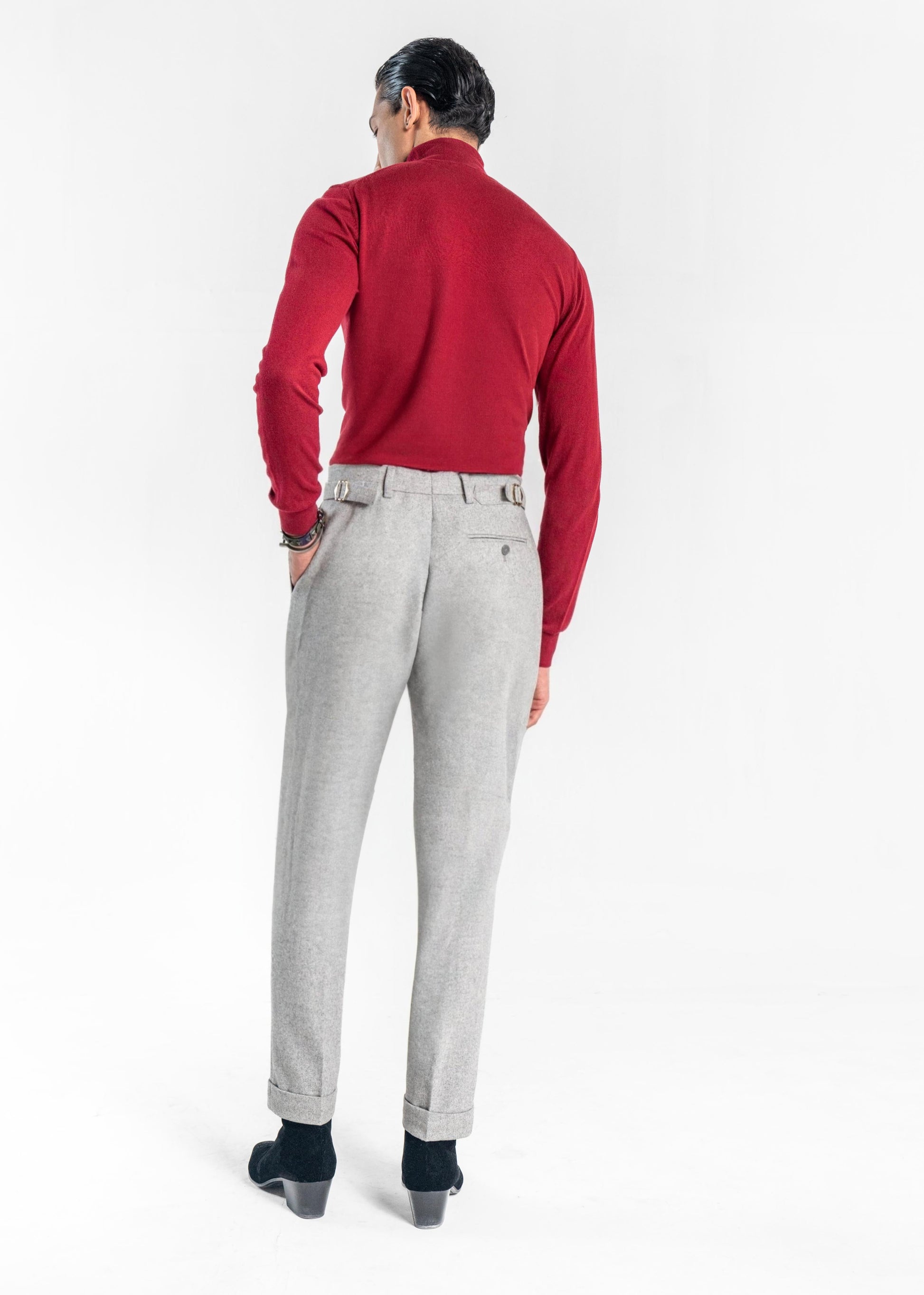 Grey Flannel Pants