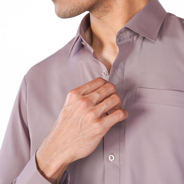 Kameez & Shalwar Set in Coral Wash & Wear