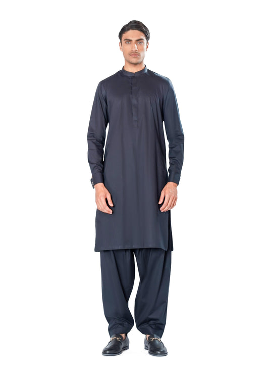 black kurta shalwar