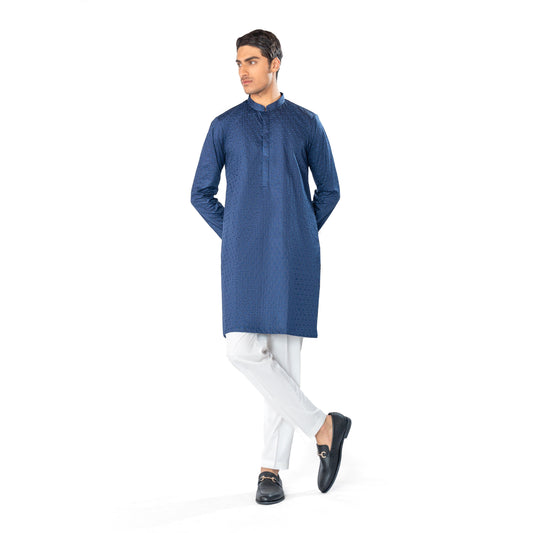 navy shalimar kurta