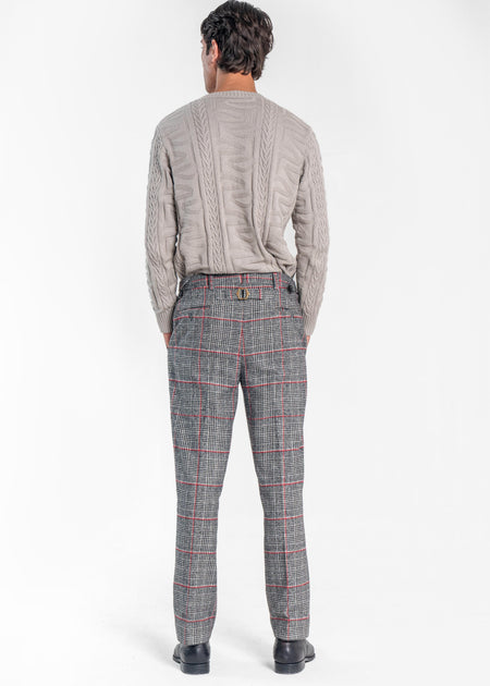 Plaid Vintage Trouser