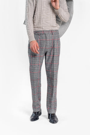 Plaid Vintage Trouser