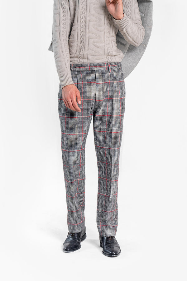Plaid Vintage Trouser